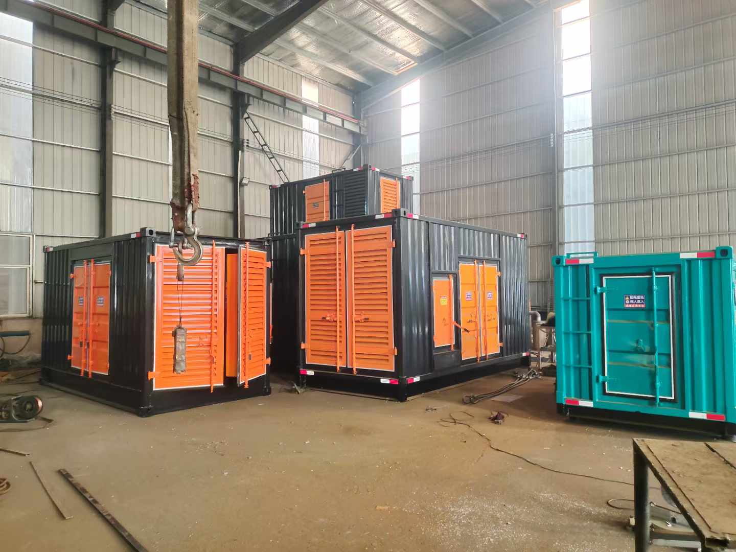 君山500kw柴油发电机组可以带动多少功率设备？